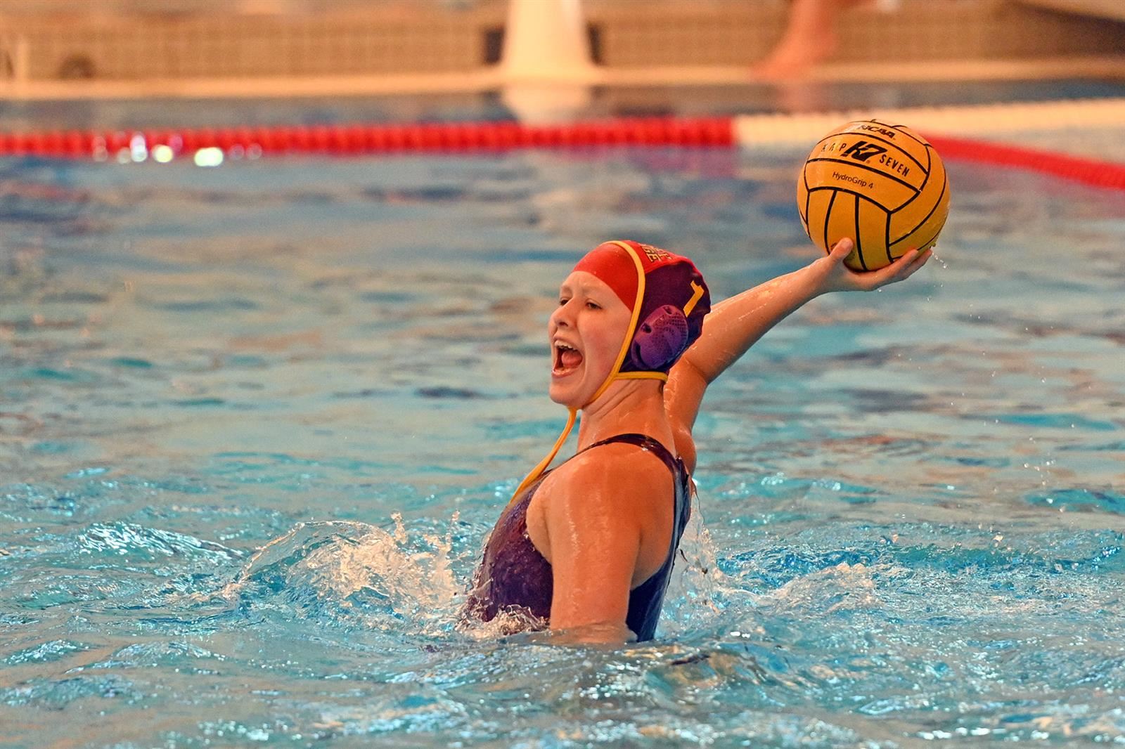 Jersey Village High School senior Evie Riha was named the District 17-6A girls’ water polo Goalkeeper of the Year.